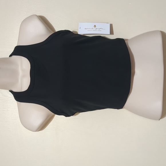 Dream Tech Eco Racer Tank in Black Spiritual Gangster Size Small NWT - Picture 4 of 13